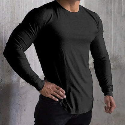 Men's Performance Long Sleeve Gym Tee