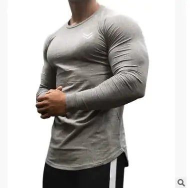 Men's Performance Long Sleeve Gym Tee