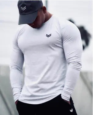 Men's Performance Long Sleeve Gym Tee