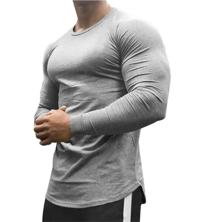 Men's Performance Long Sleeve Gym Tee