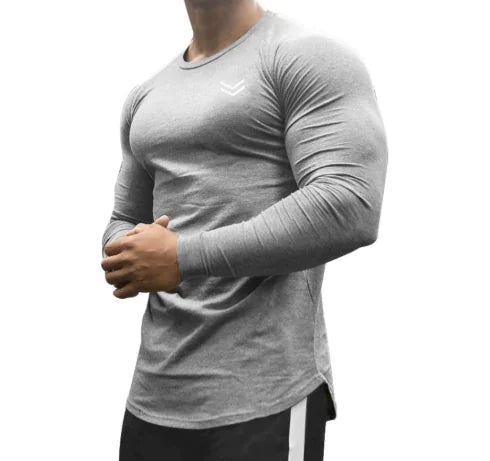 Men's Performance Long Sleeve Gym Tee