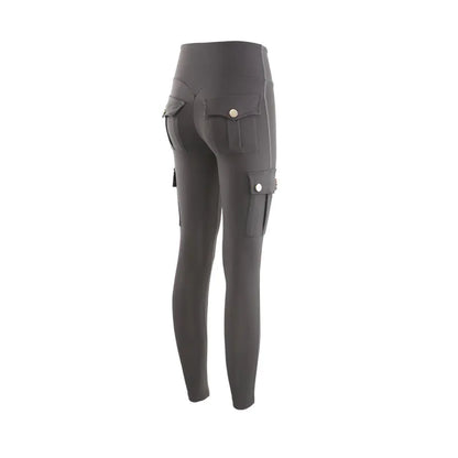 High-Waisted Women's Sports Leggings with Pockets